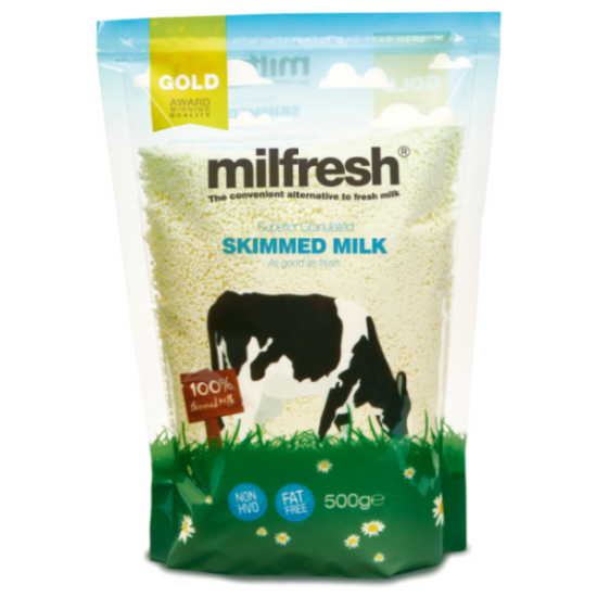 Milfresh Gold 20 x 500g - 1 Free Pack* - Superior Granulated Skimmed Milk