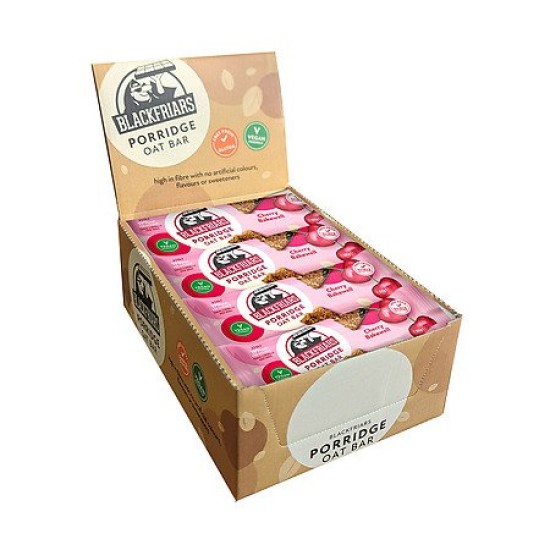 Cherry Bakewell Porridge Oat Bar