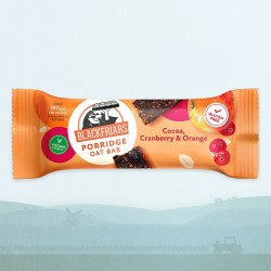Cocoa, Cranberry & Orange Porridge Oat Bar