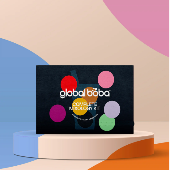 Global Boba Bubble Tea Business starter kit - Mixology Kit (makes 20 drinks)