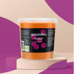 Global Boba Bubble Tea Popping Boba Passion Fruit (3.2kg)