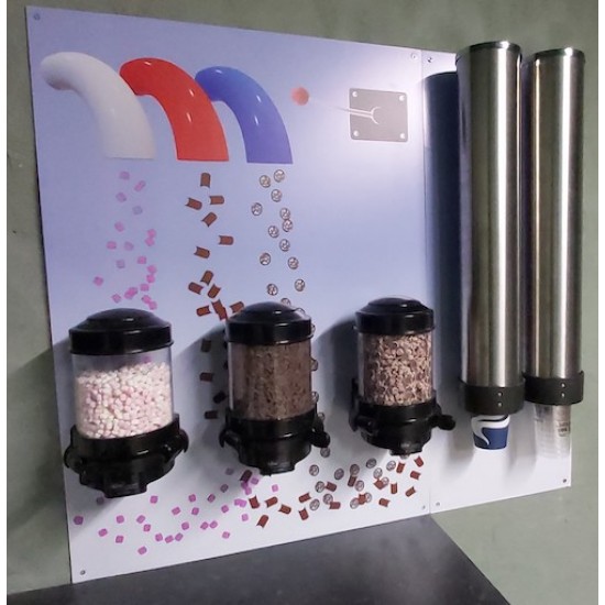 Sprinkles Factory - Toppings station for milkshakes, ice creams, farm milk machines & hot drinks