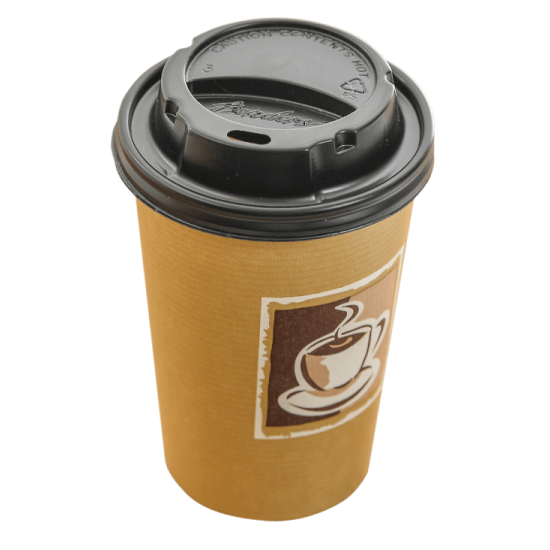 Paper cup Caffe 8oz / 9oz Paper single wall paper takeaway cups (50)