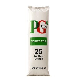 InCup Drinks Sleeves for Vending Machines - 73mm - PG Tips - White Tea (25)