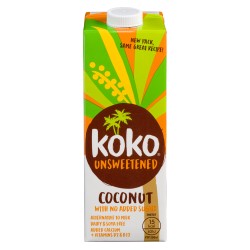 Koko Long Life Plant-Based Milk Alternative - Unsweetened  (1L)