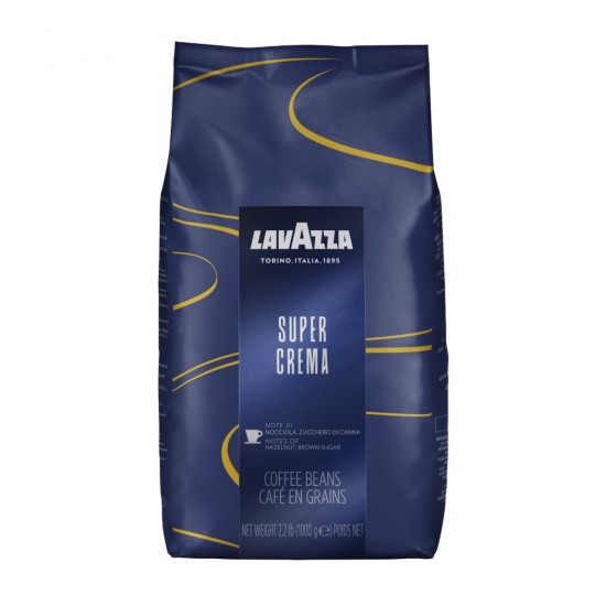 Lavazza Super Crema Coffee Beans (6 x 1kg)