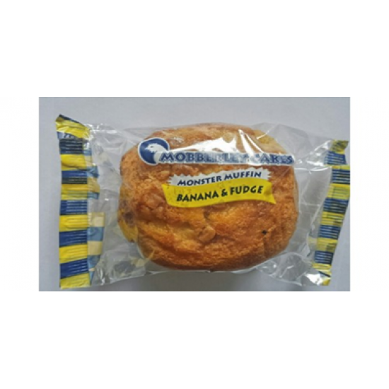 Banana fudge monster muffin Banana fudge monster muffin