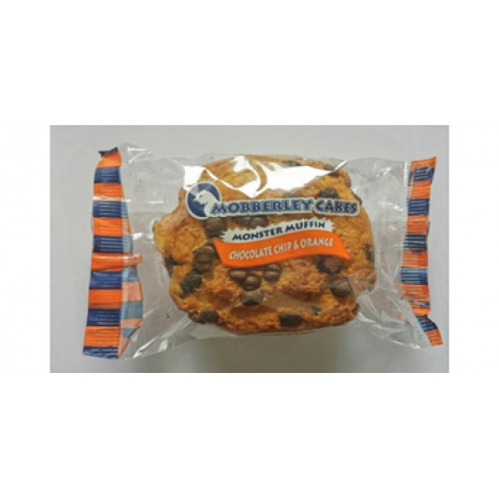 Choc chip and orange monster muffin Choc chip and orange monster muffin