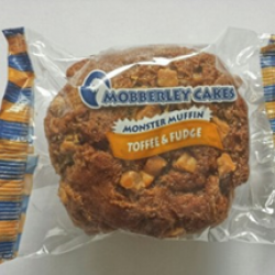 Toffee monster muffin