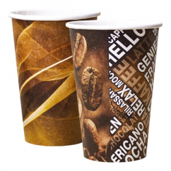 Benders Venezia 9oz / 256ml Disposable Paper Coffee Cups (50)