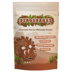 Dinoshakes Chocolate Milkshake Powder (1kg) - Vegetarian and Kid-Friendly - No Added Sugar