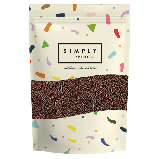 Simply Chocolate Sugar Strands (4 x 500g)