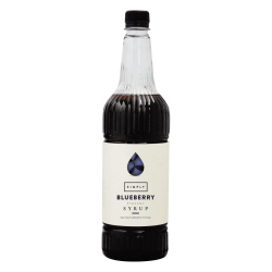Coffee syrup - IBC Simply Blueberry Syrup (1LTR) - Vegan & Halal Certified